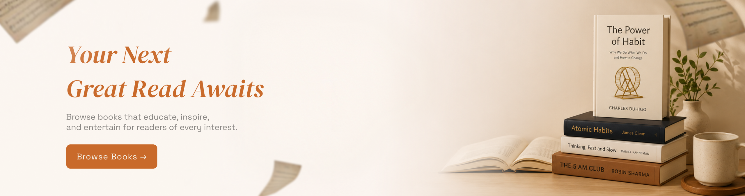Hero Banner - Books