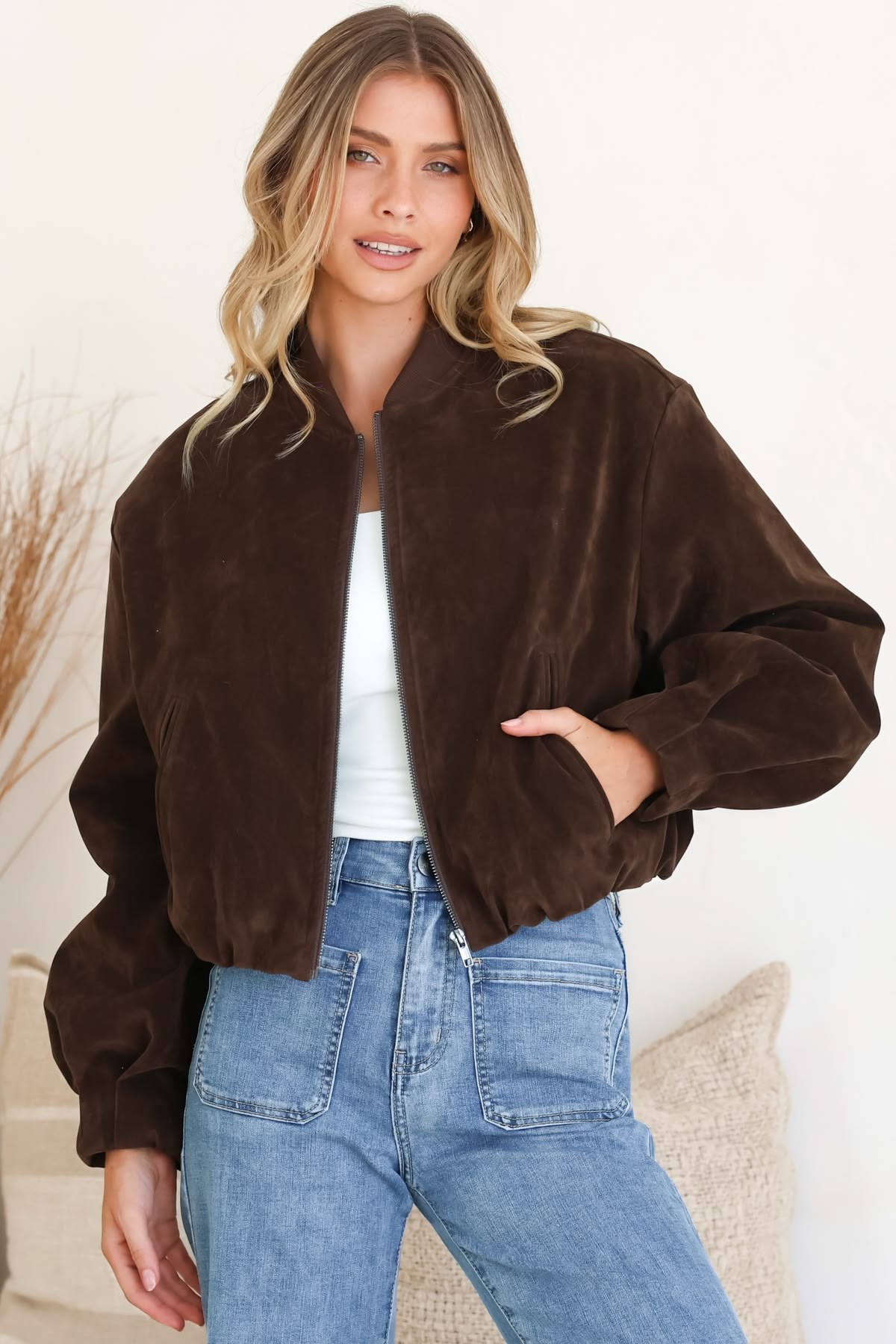 SUEDE JACKET